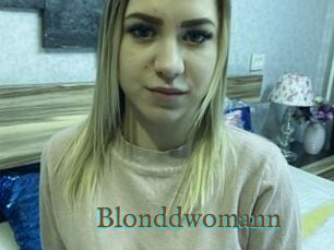 Blonddwomann