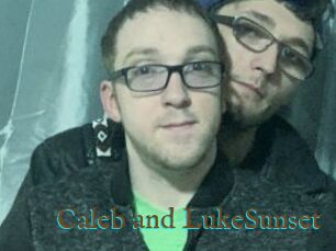 Caleb_and_LukeSunset